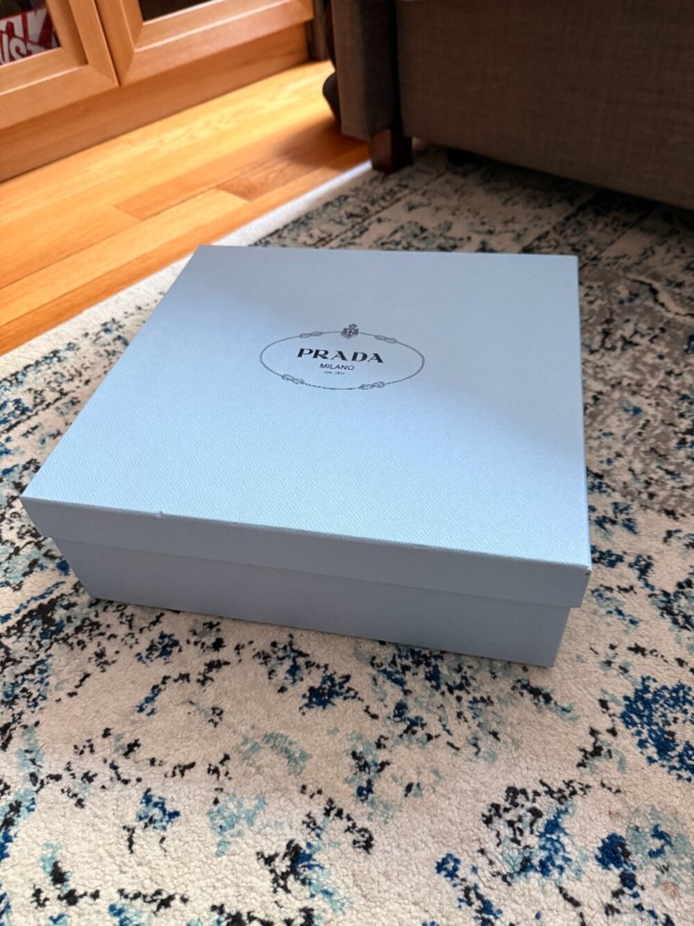 Authentic Prada Milano Packaging | Two Presentation Boxes